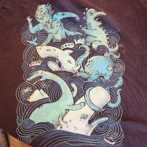 Shirt Woot, Men's Graphic T-Shirt, Size 2X, Graphic Print, 100% Cotton, Casual.